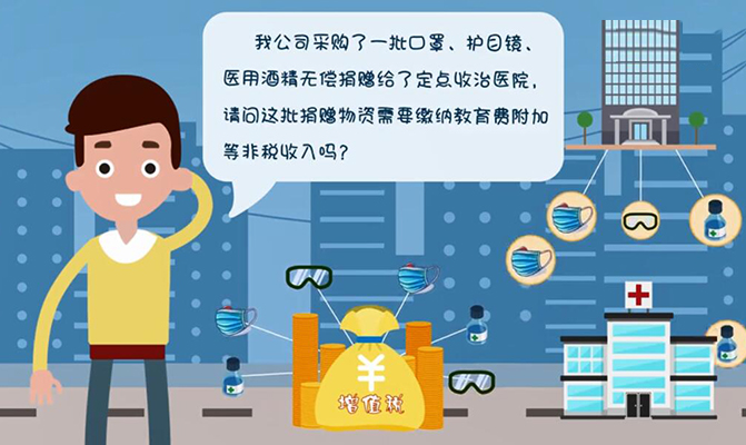 疫情防控稅收優惠政策動畫片上篇